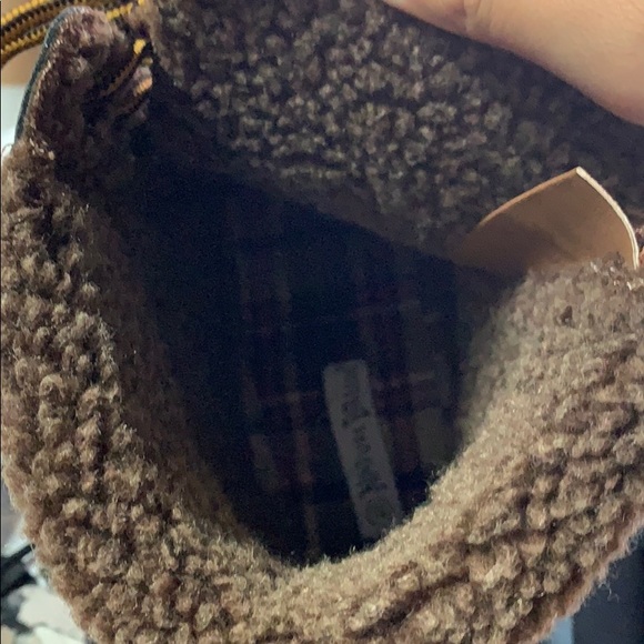 RESTOCK! Tan Faux Leather Faux Fur Cuff Duck Boot - Picture 6 of 7